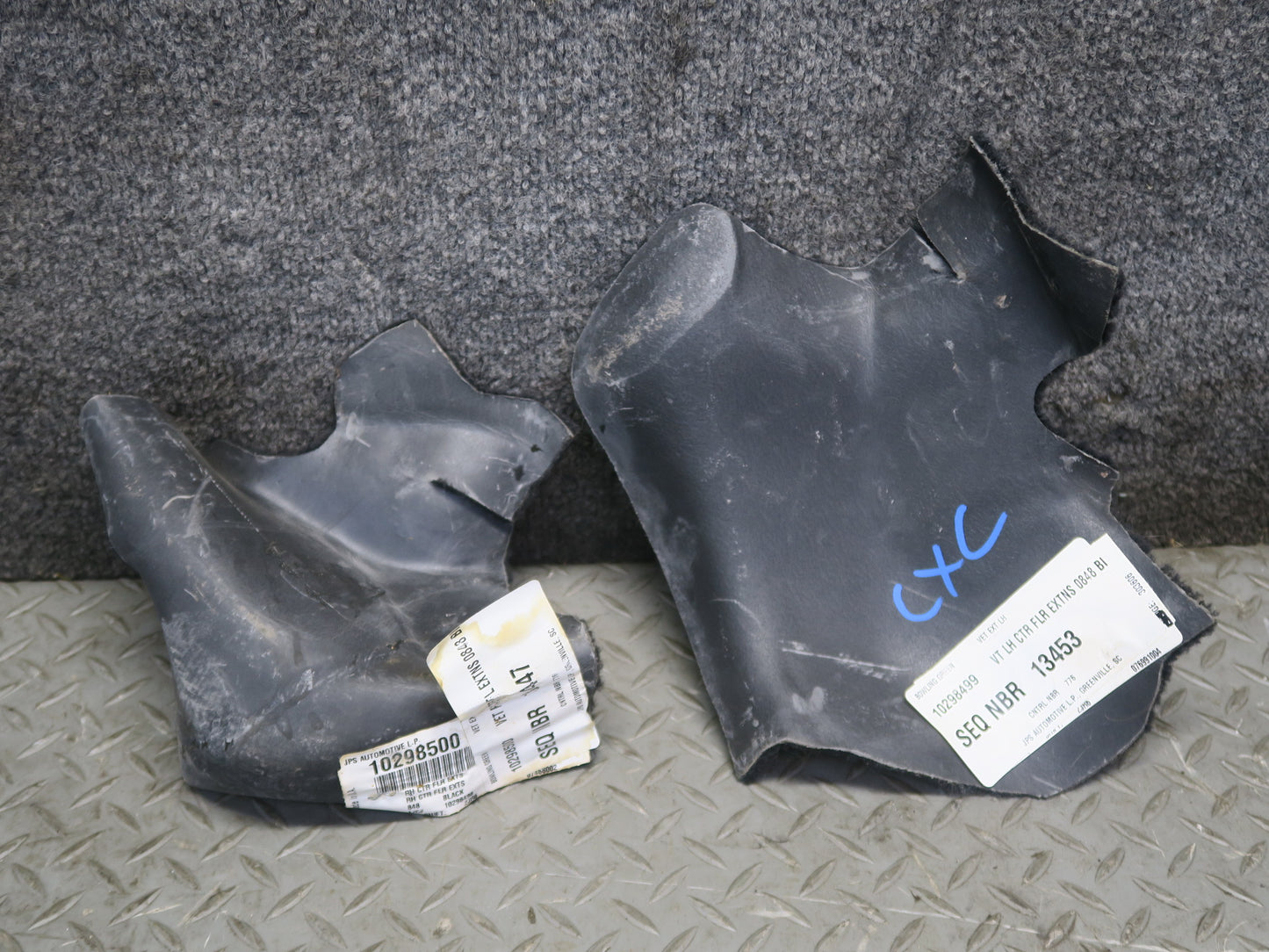 98-00 Chevrolet Corvette C5 Convert Floor MAT Trunk Liner Carpet Cover Set OEM