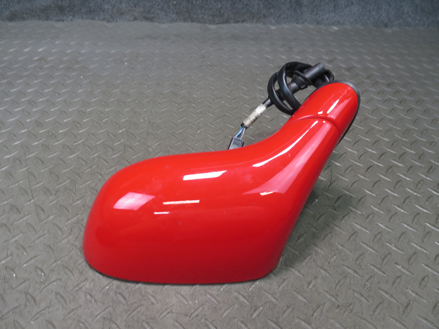 97-04 Chevrolet Corvette C5 Left Exterior Heated Side View Mirror Torch RED OEM