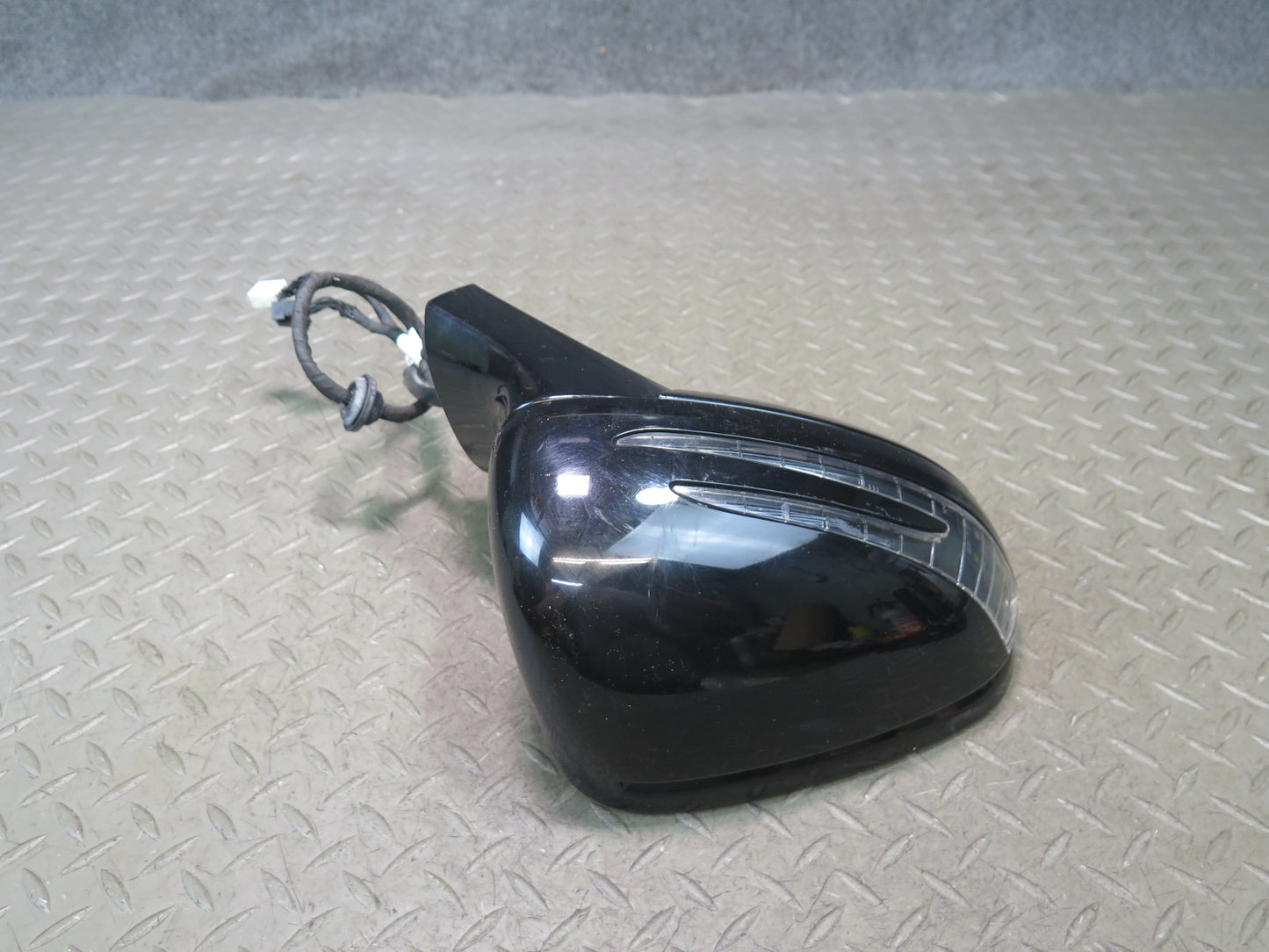 2012-2016 Mercedes R172 SLK Front Right Side Door Rear View Folding Mirror Black