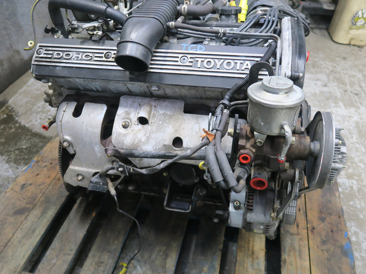 85-88 Toyota Cressida MX73 2.8L 5MGE RWD A/T Complete Engine Motor 45K Miles OEM