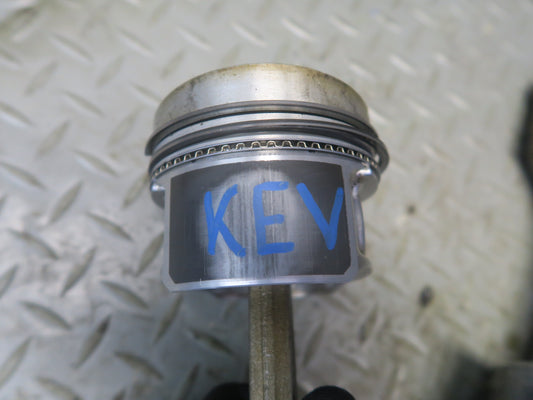 01-03 VW Eurovan T4 2.8L AXK Set of 6 Engine Piston Connecting Rod 136K OEM
