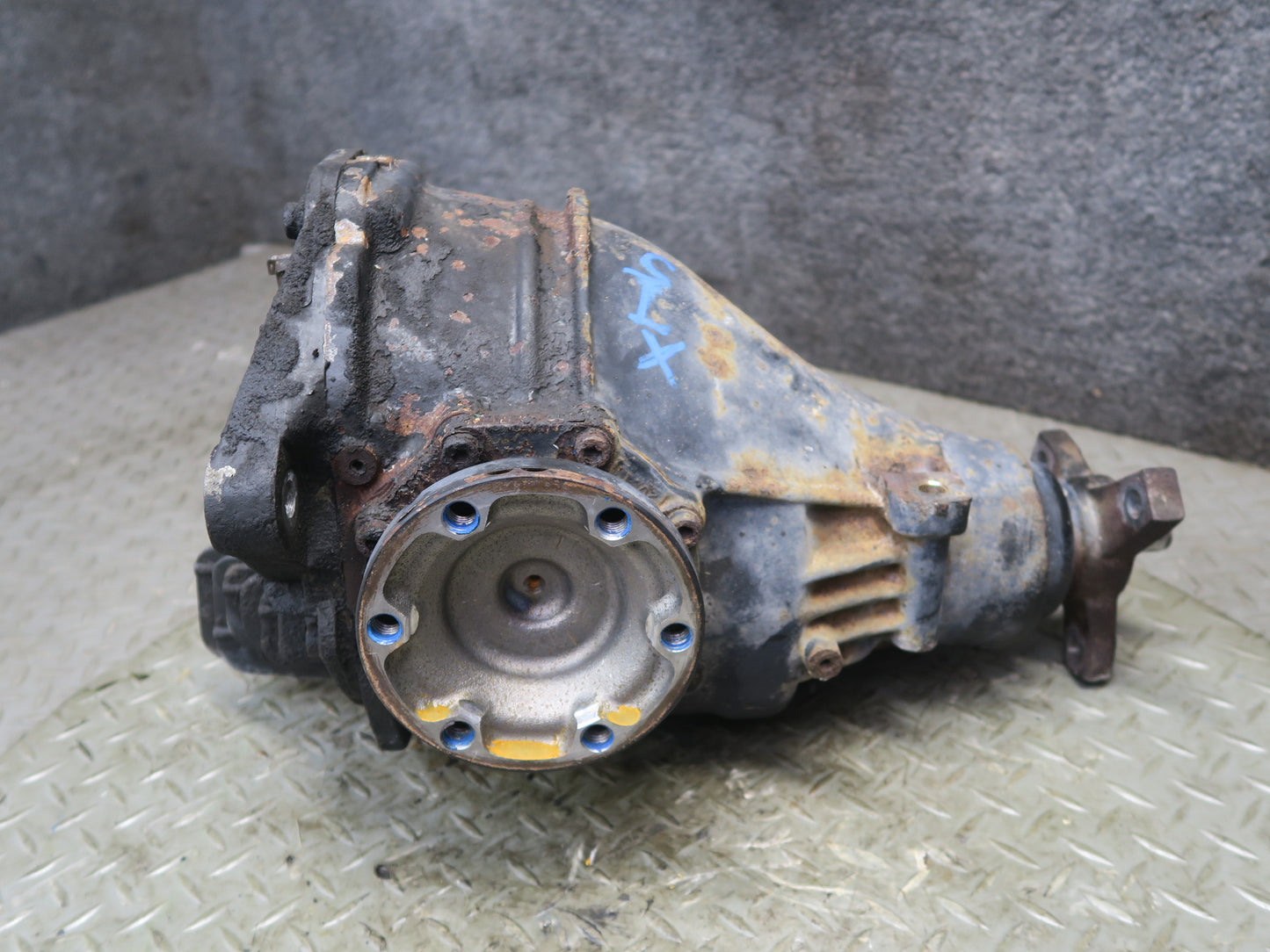 96-98 Mercedes R129 SL500 Rear Axle Differential Carrier 2.65 Ratio OEM