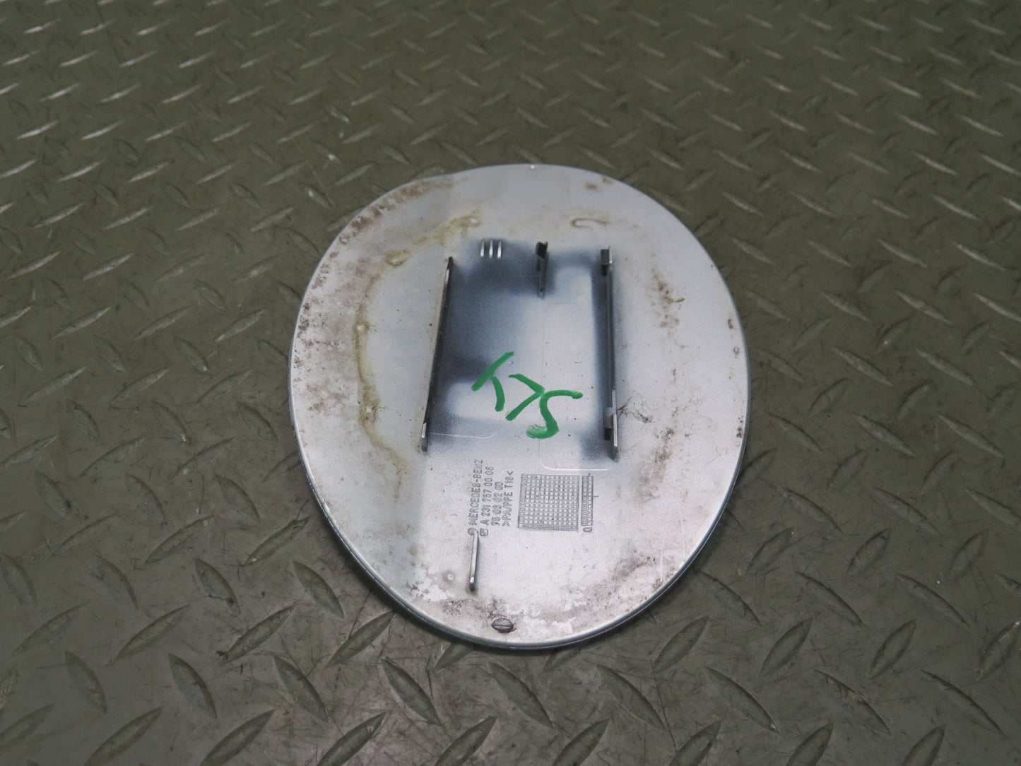 13-20 Mercedes R231 Sl-class Fuel Door Lid Cover Iridium Silver OEM