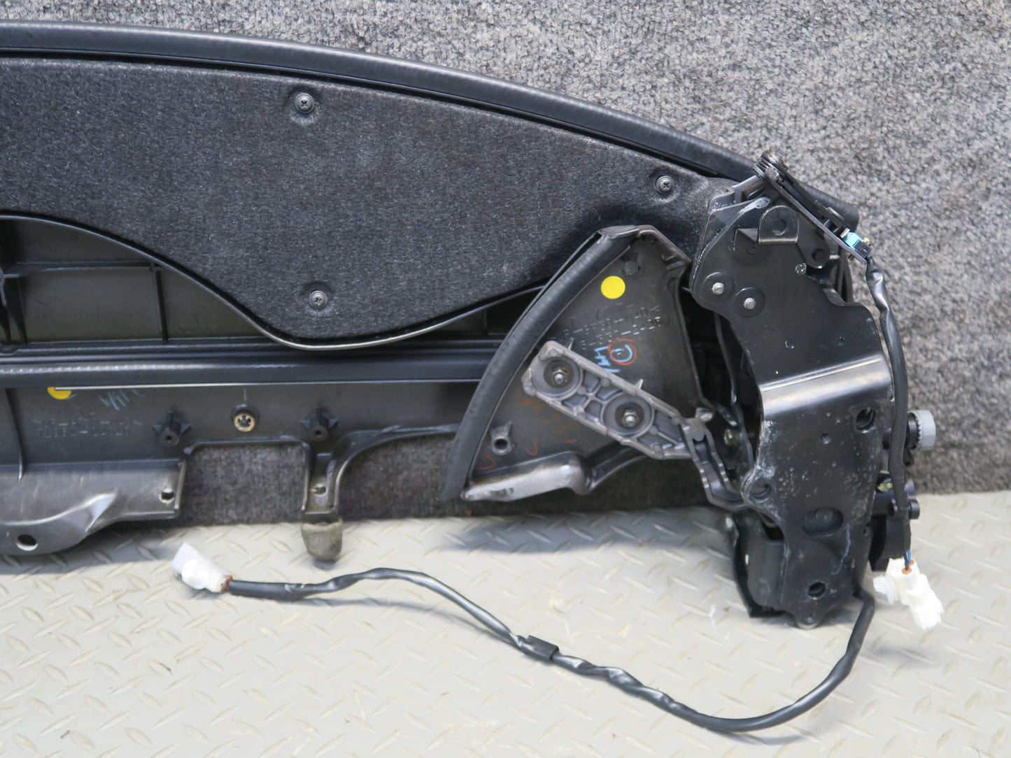 02-10 Lexus Z40 SC430 Rear Package Tray Flap Cargo Deck Cover Panel w Hinge OEM