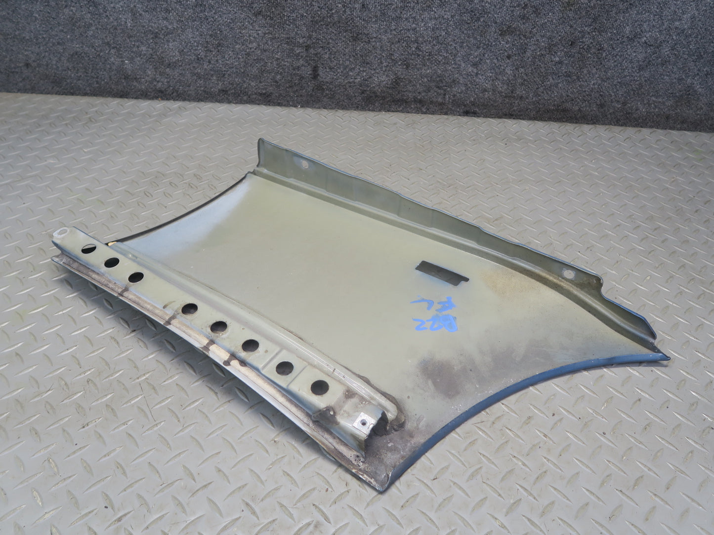 96-02 BMW E36/7 Z3 Front Left Fender Shell Cover Atlanta Blue 57K Miles OEM