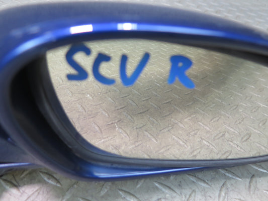 02-08 Lexus SC430 Right Door Side View Exterior Heated Memory Mirror Blue OEM