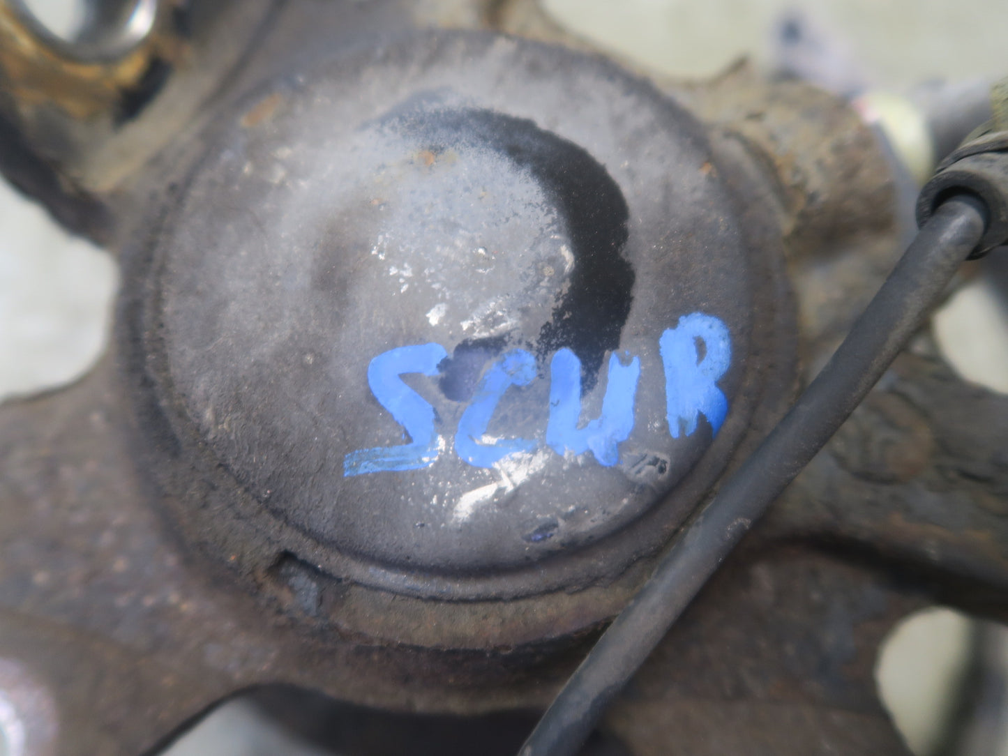 92-00 Lexus UZZ30 SC400 SC300 RWD Front Right Spindle Knuckle Wheel Hub 115K OEM