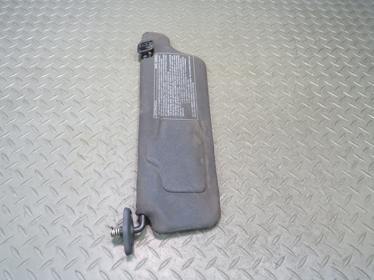 1993 Nissan Z32 300ZX Convertible Set of 2 Front Left & Right Sun Visor OEM