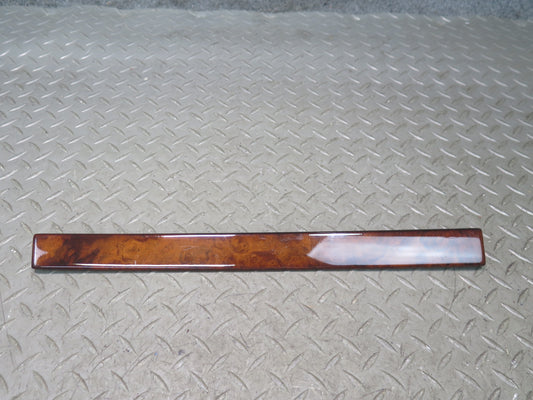 94-95 Mercedes W140 C140 S420 S500 Set of 3 Dash Wood Trim Bezel Cover Panel OEM