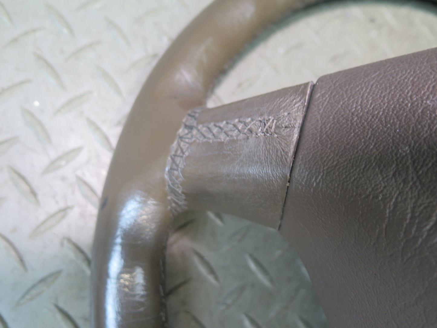94-99 Mercedes W140 C140 S420 S500 Leather Steering Brown OEM