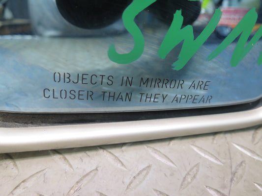 94-95 Mercedes W140 S500 Front Right Door Side View Heated Power Mirror OEM