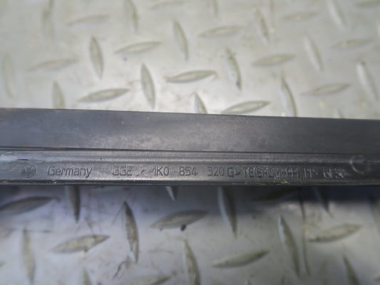 06-09 VW Golf MK5 R32 Set of 2 Windshield Exterior A Pillar Trim Molding OEM