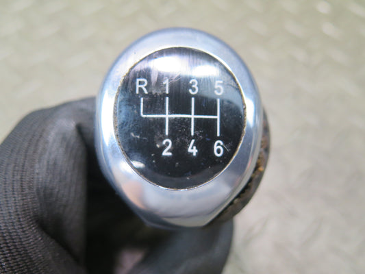 03-08 BMW E85 Z4 M/T Manual Transmission Shifter Leather Knob OEM