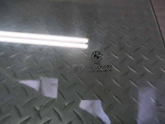 03-08 BMW E85 Z4 Left Door Window Glass OEM
