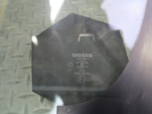 90-93 Nissan 300ZX Z32 2+0 Right Door Glass Window OEM