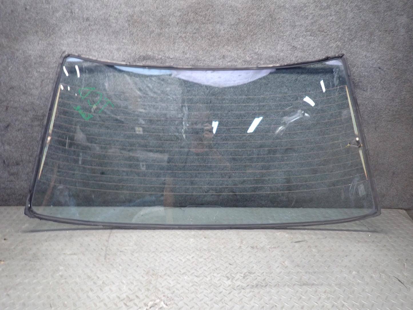 84-86 Toyota Cressida MX73 Sedan Rear Back Heated Glass Window OEM