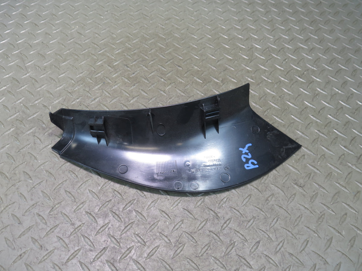 03-08 BMW E85 Z4 Set of 2 Interior B Pillar Lower Door Sill Trim Panel Black OEM