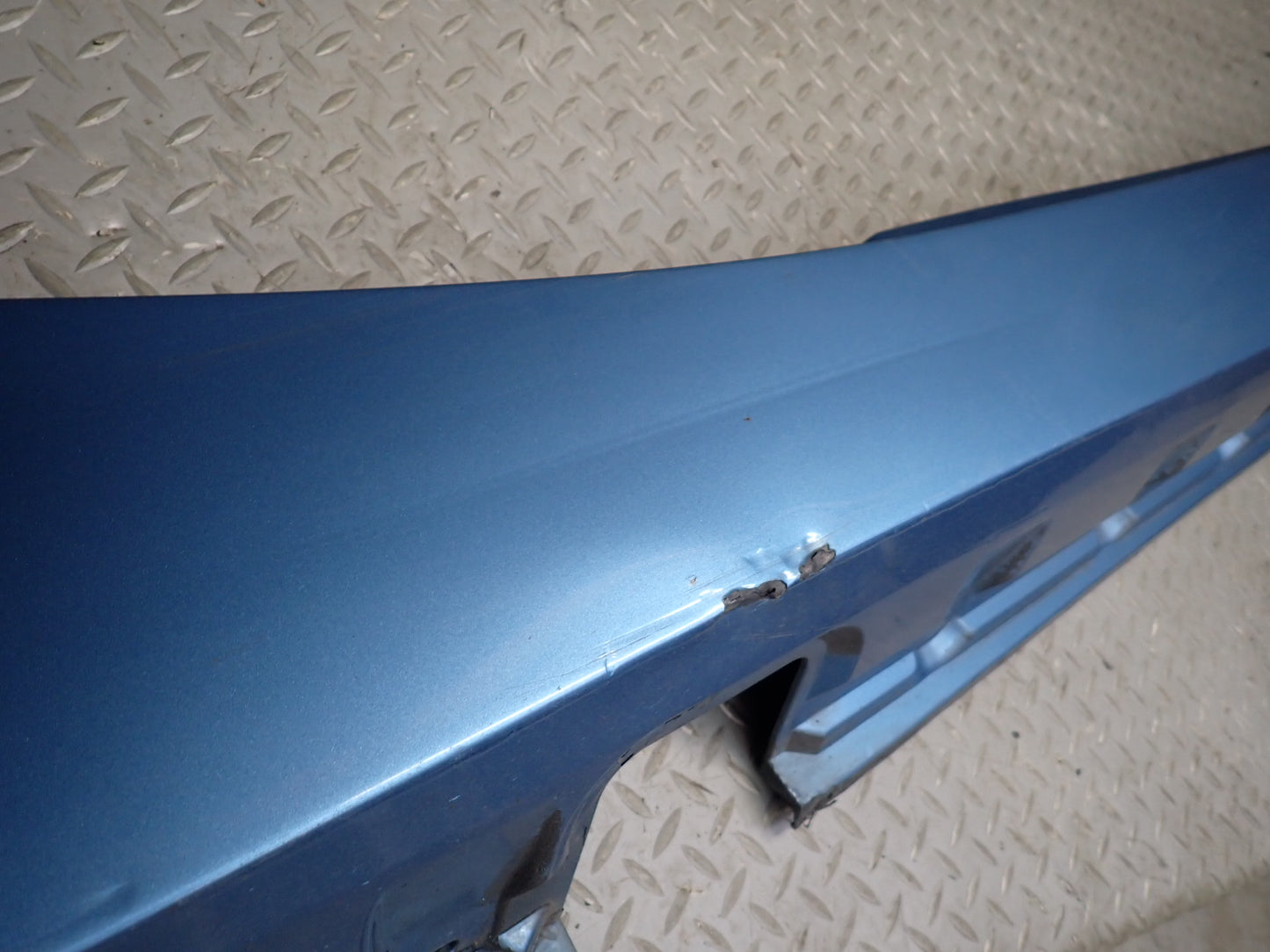 03-08 BMW E85 Z4 Left & Right Side Skirt Rocker Panel Molding Blue Set OEM