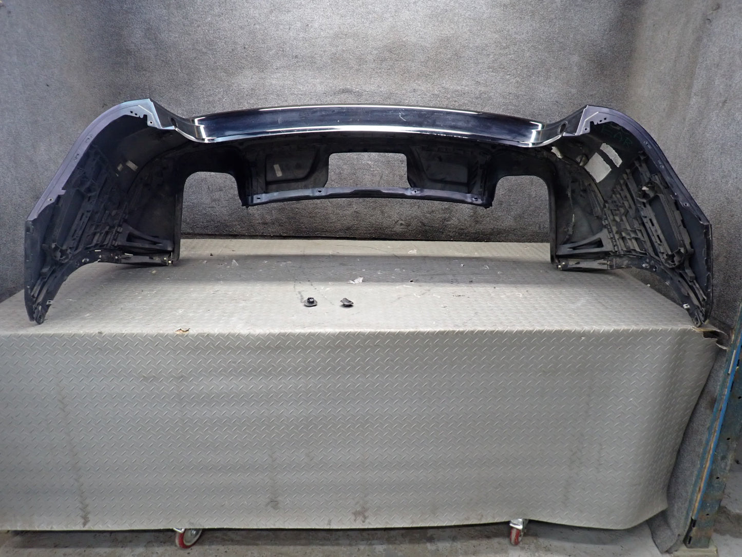 2013-2014 Porsche Cayenne 958 GTS Rear Bumper Cover W/ PDC Sensors Black