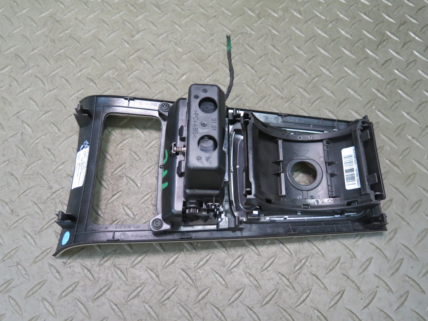 2011-2018 Porsche Cayenne 958 Center Console Shifter Aluminium Trim Bezel Panel