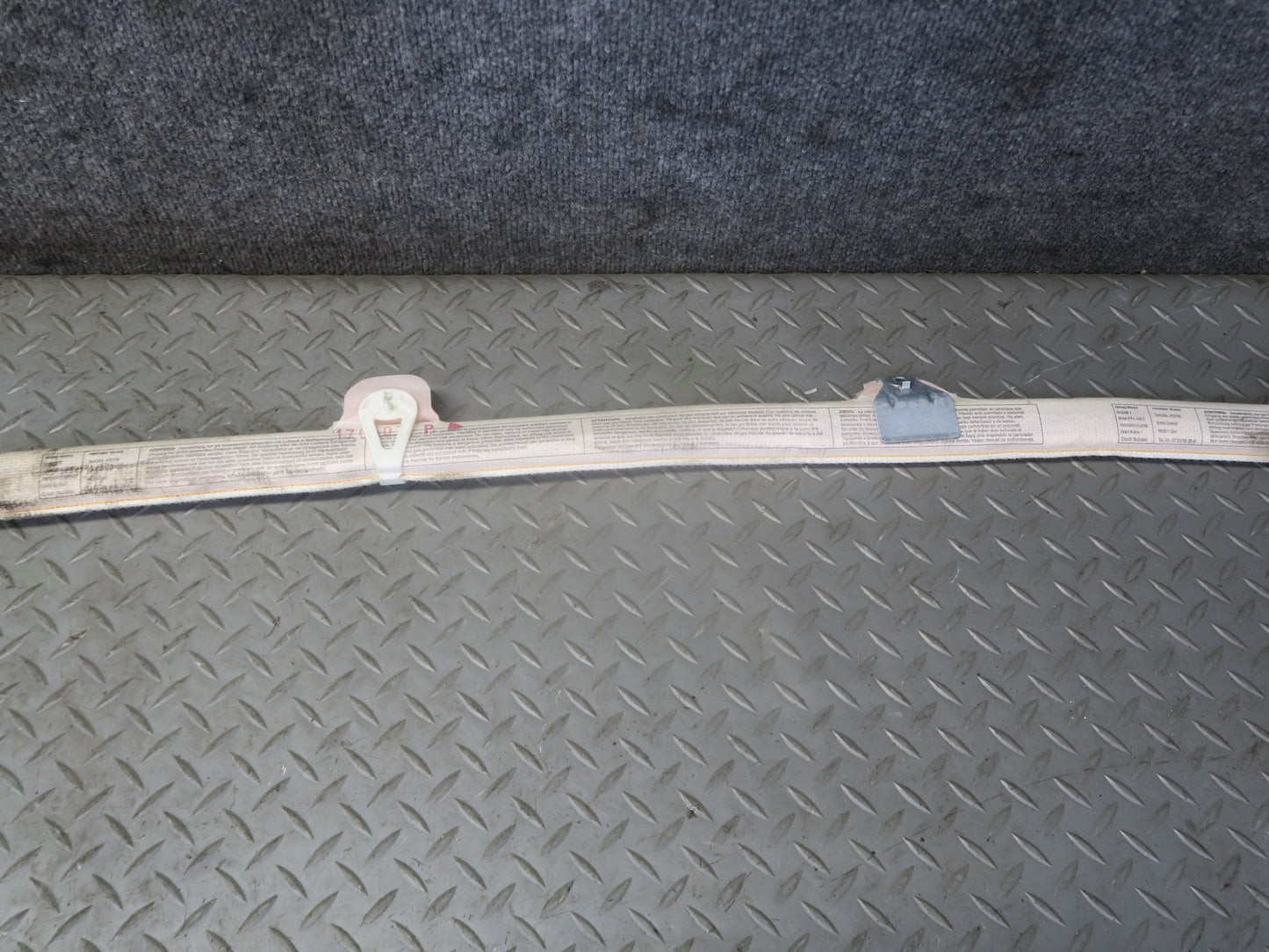 03-10 PORSCHE CAYENNE 955 RIGHT PASSENGER SIDE ROOF SRS AIRBAG 7L5880742E OEM