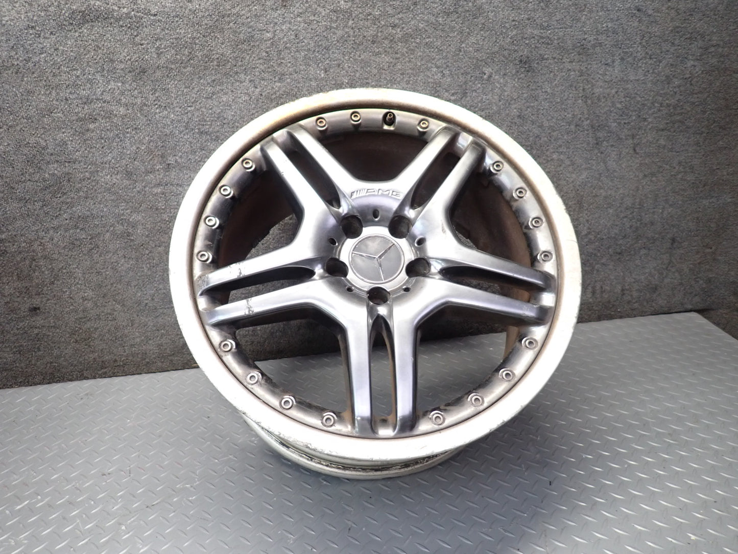 03-12 Mercedes R230 AMG Set of 4 19" R19 Alloy Wheel Rim 19x8.5/9.5J ET30/31 OEM