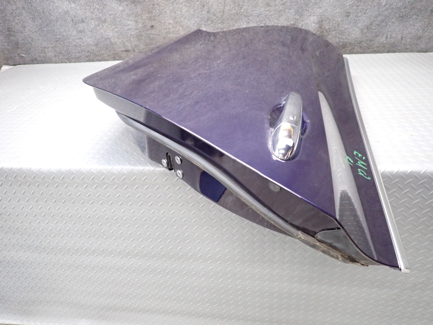 2014-2021 Maserati Quattroporte M156 Rear Left Driver Side Door Shell Panel Blue