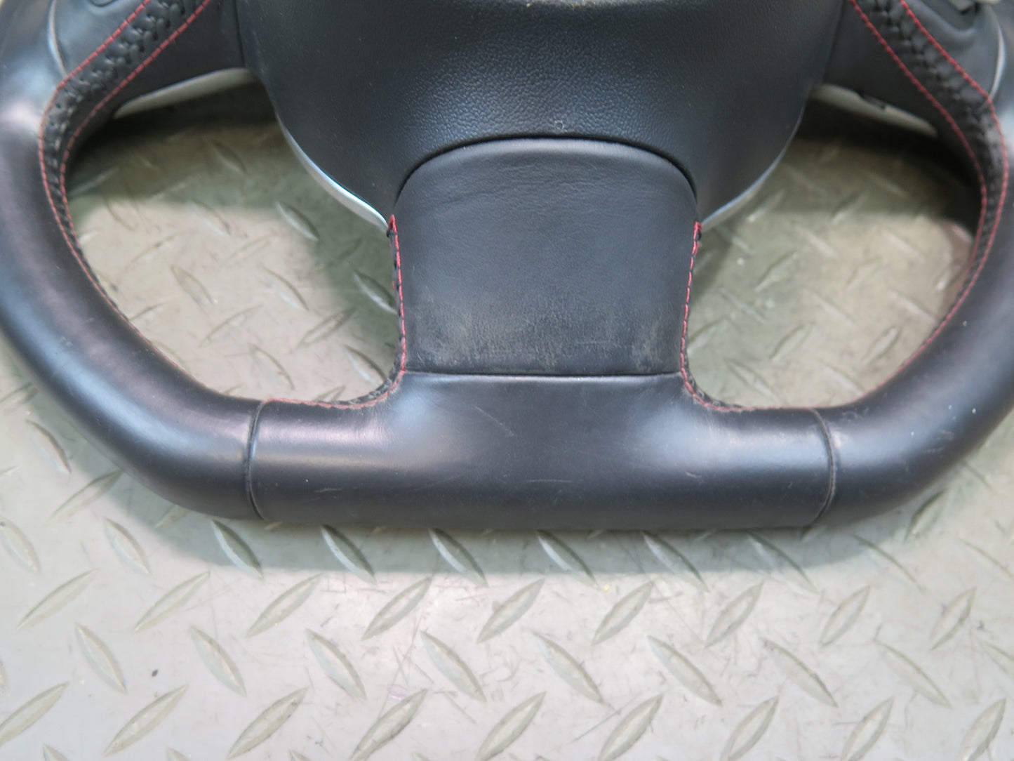 09-15 Audi TT S 8J A/T Sport Leather Steering w Paddles Black 8J0419091L OEM