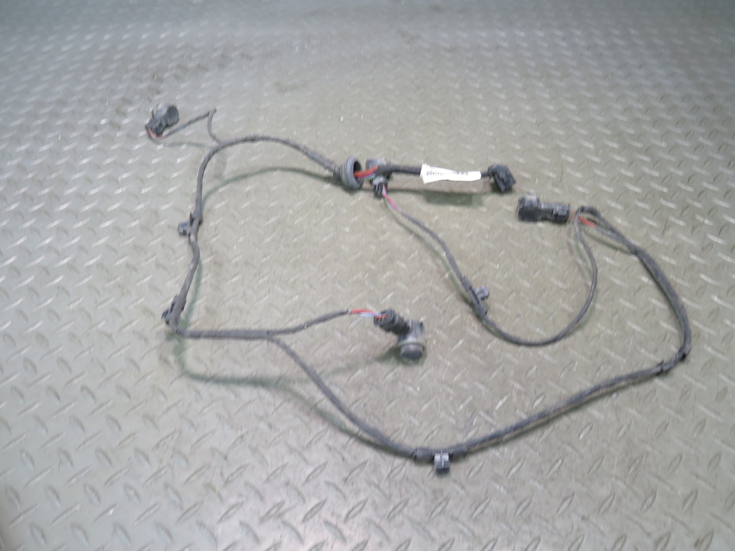 09-15 Audi TT S 8J Quattro Rear Bumper Wiring Harness w PDC Sensor OEM