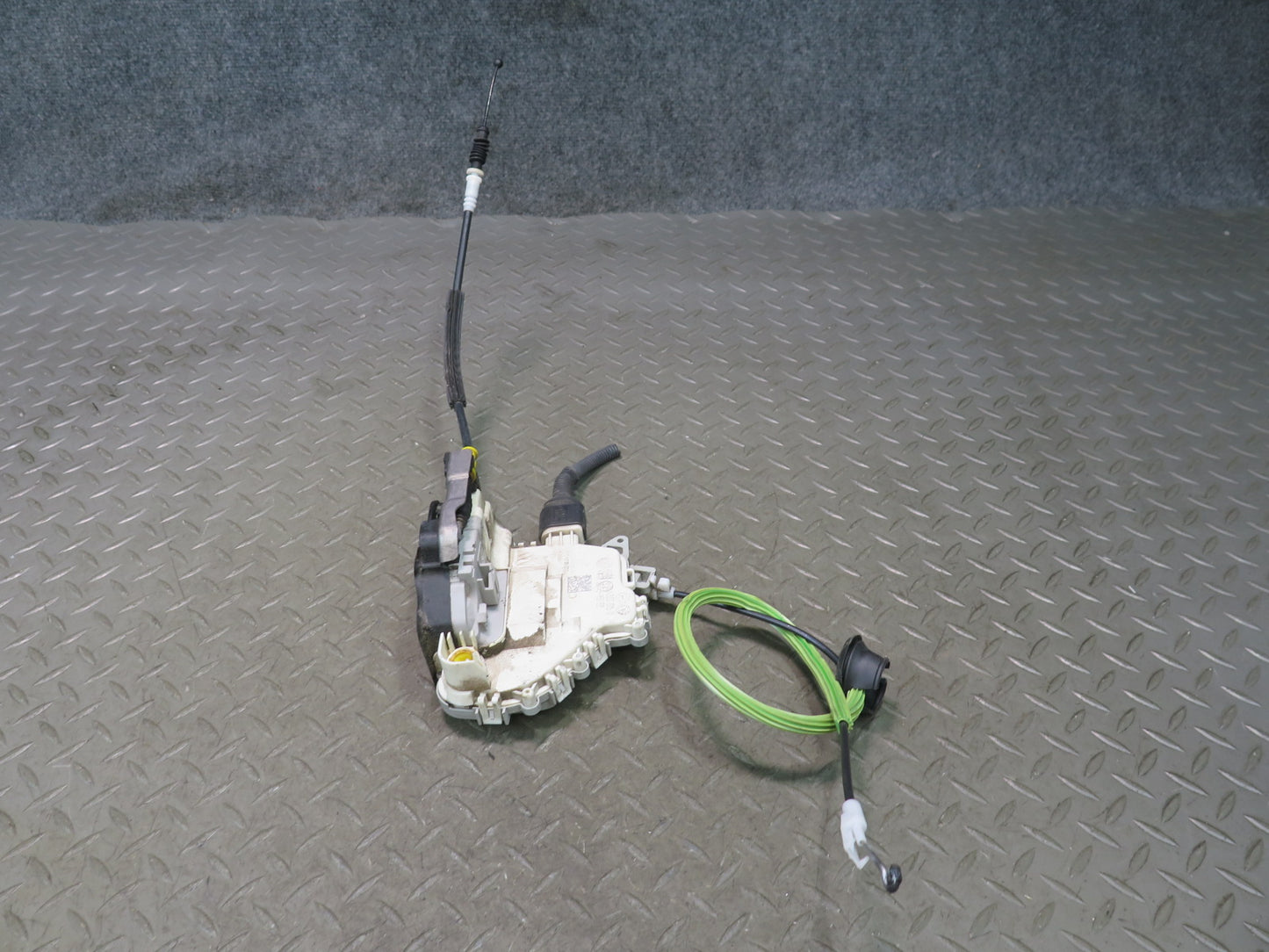 10-15 Audi TT S 8J Front Left Door Lock Latch Actuator w Cable OEM