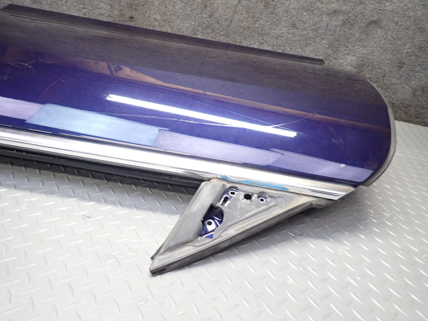 14-21 Maserati Quattroporte M156 Front Left Driver Side Door Shell Panel Blue