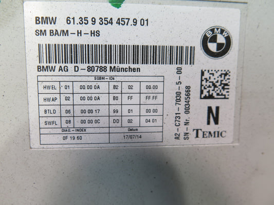 2012-2020 BMW F30 F82 F83 M4 Front Right Pass Side Seat Control Module Unit