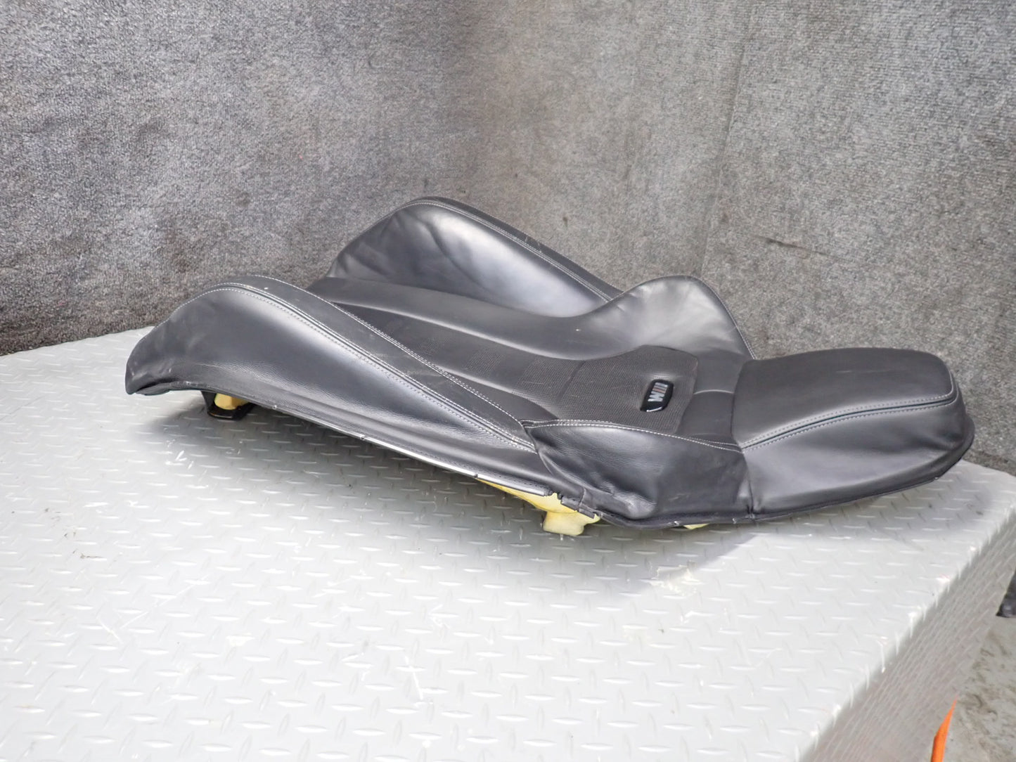 2015-2020 BMW F82 M4 Front Right Pass Side Seat Upper Leather Cushion Black