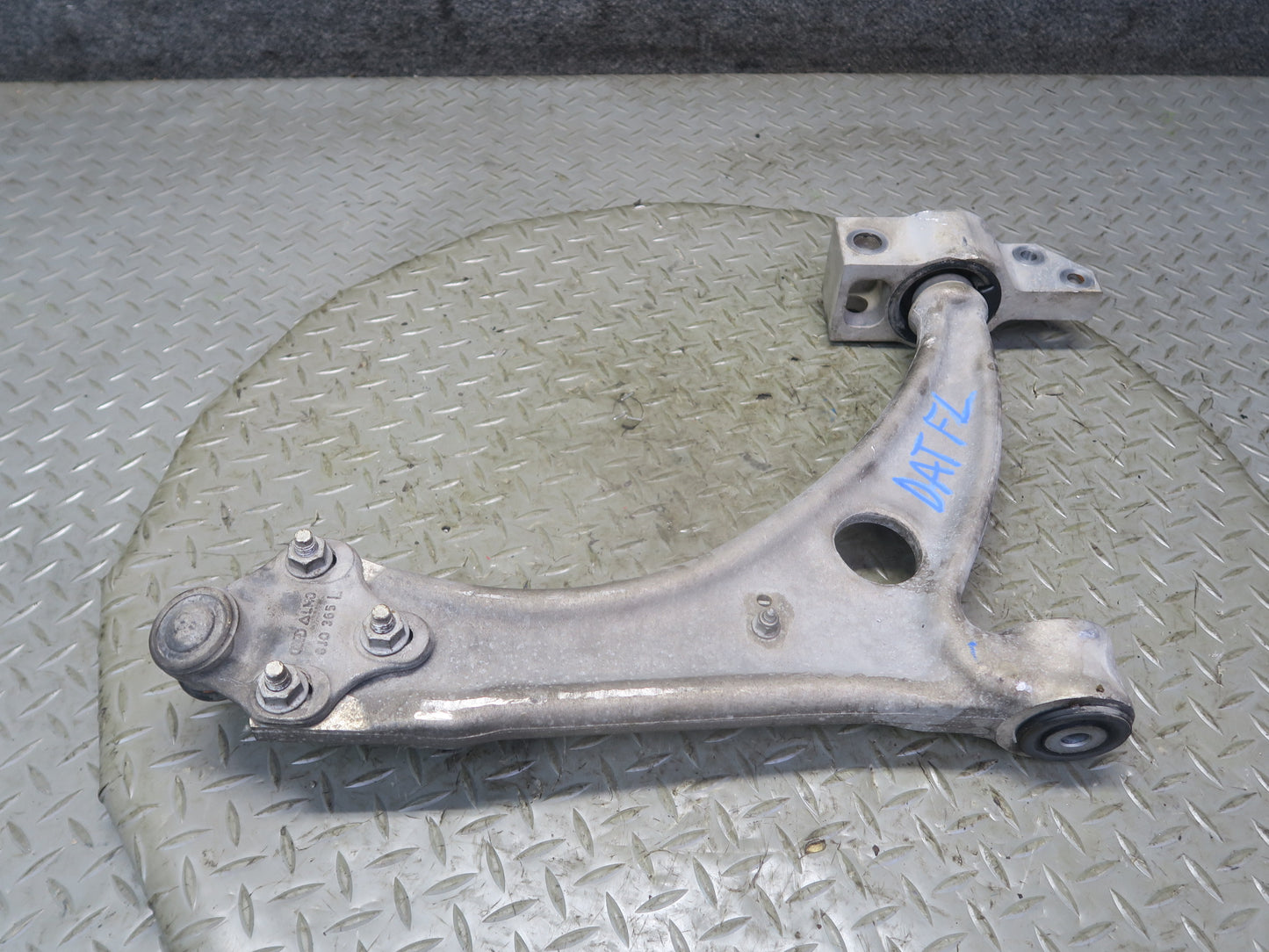 08-15 Audi TT S 8J Front Left Lower Control Arm 116K Miles OEM
