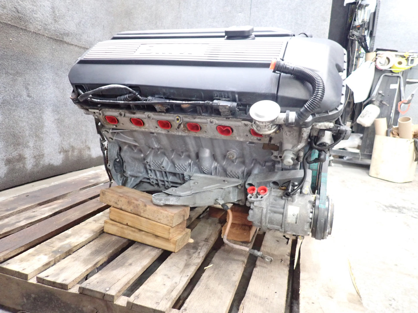 03-05 BMW E85 Z4 RWD A/T 3.0L M54 M54B30 Complete Engine Motor 78K Miles OEM