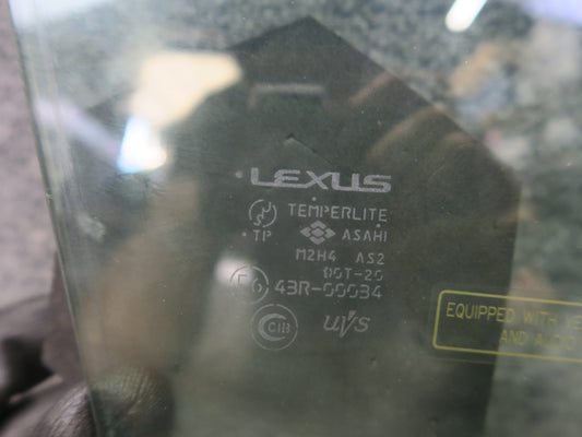 01-03 Lexus JCE10L IS300 Front Right Passenger Door Glass Window OEM