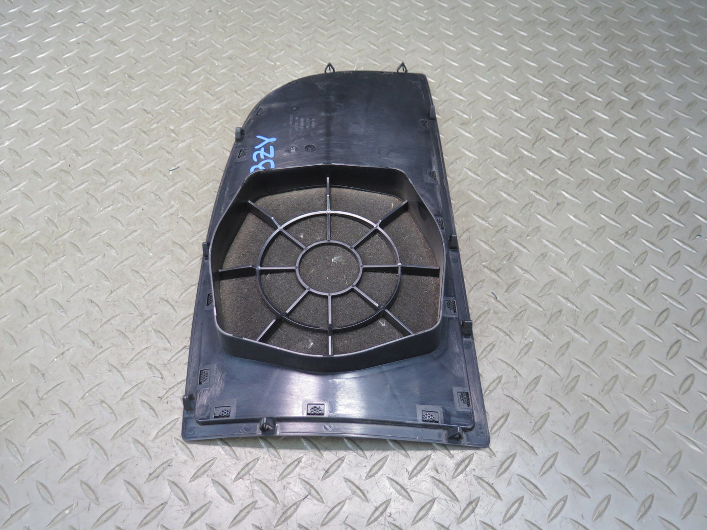 03-08 BMW E85 Z4 Rear Right Lateral Panel Speaker Cover Black OEM