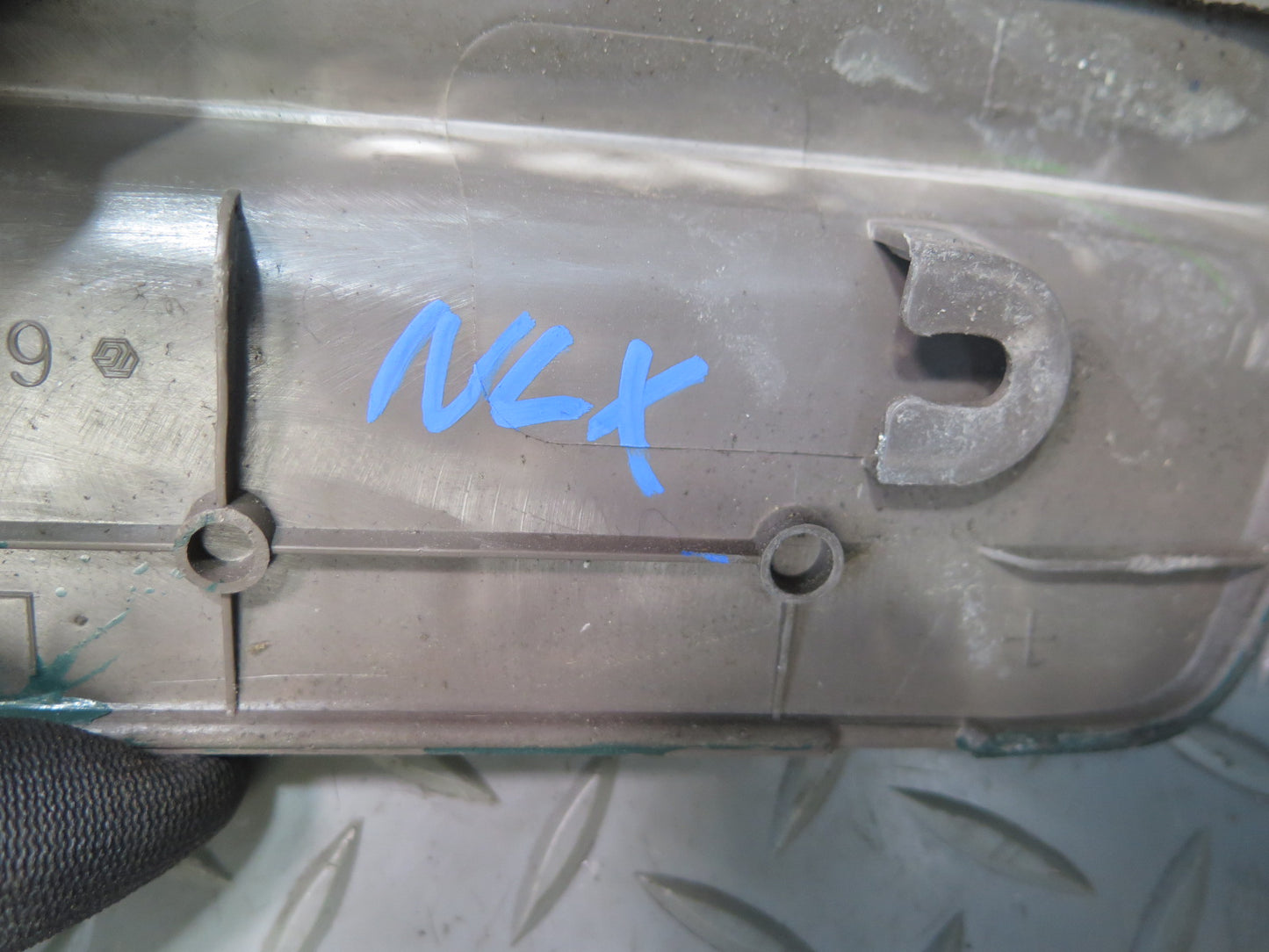 1996-1997 Lexus FZJ80L LX450 Rear Door Scuff Sill Plate Trim Panel Set of 2