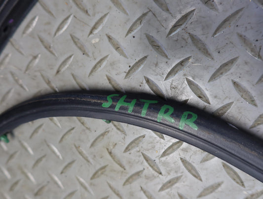 03-09 Hummer H2 Front Left & Rear Door Weatherstrip Rubber Seal Set of 3