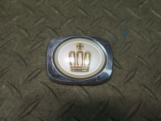 99-01 Toyota Crown JZS175 Set of 2 Rear Left & Right C Pillar Emblem Badge OEM