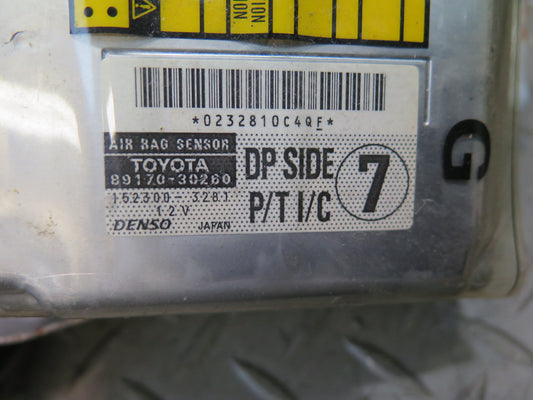 99-01 TOYOTA CROWN JZS175 SRS AIRBAG CONTROL MODULE UNIT 89170-30260 OEM