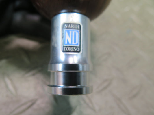Nardi ND Torino Style Gear Knob Wood & Chrome 5/6 Speed Universal