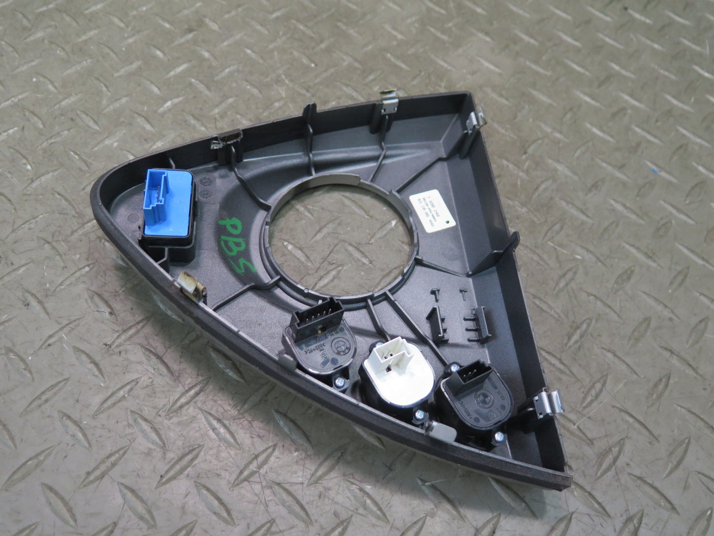 2006-2007 BMW E63 E64 M6 SMG Shifter Trim Bezel Cover Panel w Switches 7898248
