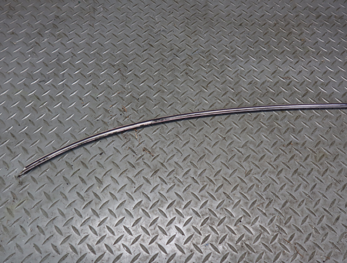 86-89 Mercedes R107 560SL Front Windshield Chrome Molding Trim Set OEM