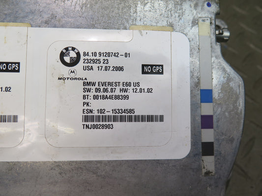 2006-2008 BMW E64 E63 M6 Telematics Bluetooth Control Module NO GPS 9120742