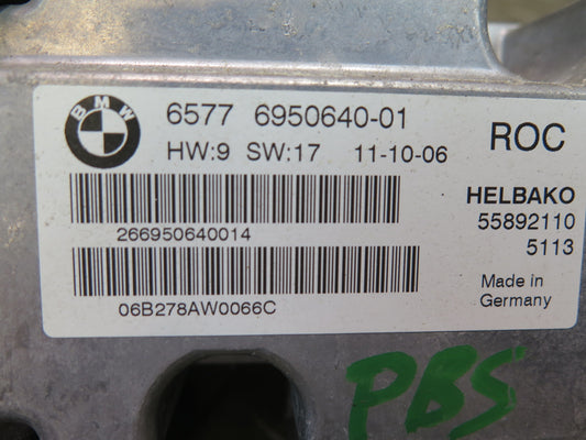 2006-2010 BMW E64 M6 Convertible ROC Roll Over Control Module 6950640