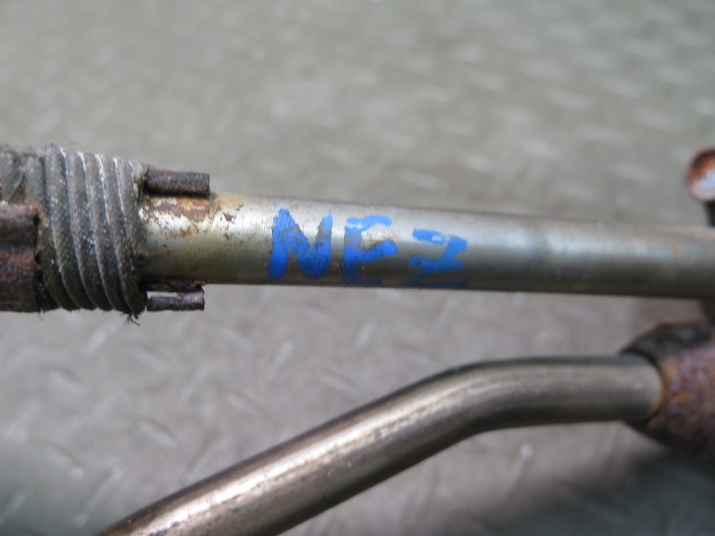 90-96 Nissan Z32 300ZX VG30DE NA Set of 2 EGR Pipe Tube w Valve OEM