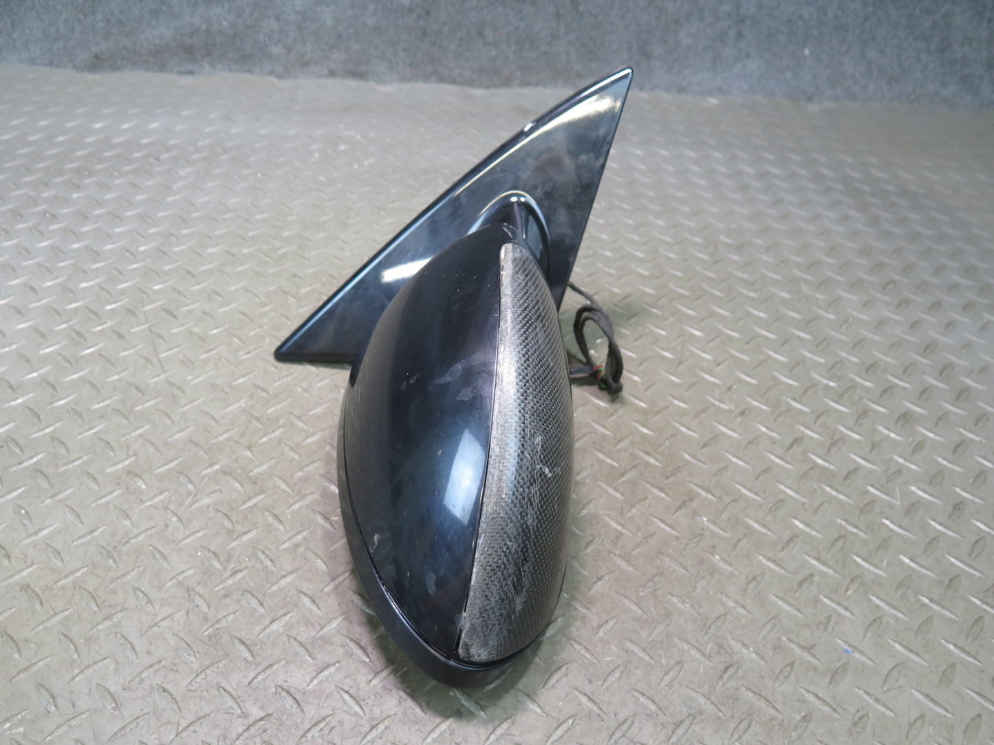 06-10 BMW E64 E63 M6 Right Auto Dim Side View Mirror Glass Discoloration