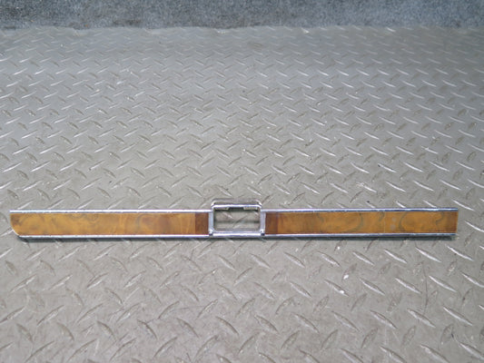 73-89 Mercedes R107 Set of 4 Interior Dash Wood Trim Cover Panel Bezel OEM