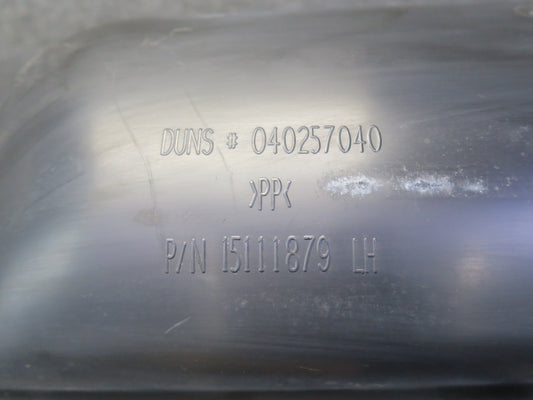 2003-2009 Hummer H2 Rear Left Wheel Fender Liner Splash Guard Shield 15111879